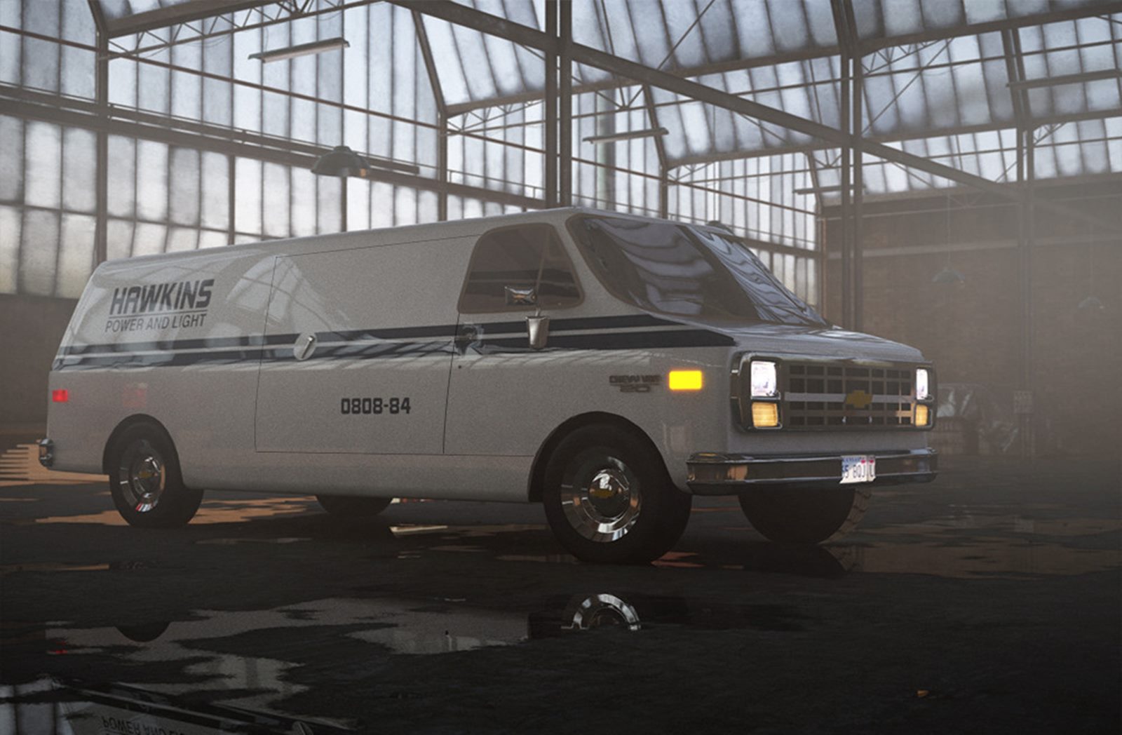 Hawkins Chevy Van G20 - Stranger Things